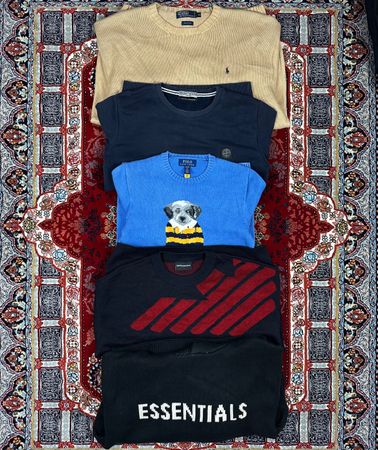 Men’s mix Sweater Jumper Sweatshirt 5 Pieces