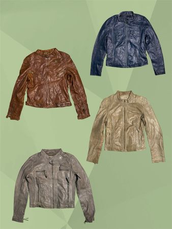 Y2K Leather Jacket (Rep)