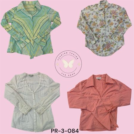 Women’s Premium Cotton Blouse – Soft & Breathable Daily Wear (PR-3-084)