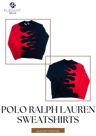UPCYCLED Polo Ralph Lauren Sweatshirts - EVR0200