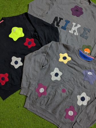 Sudadera de parches de Nike reciclada