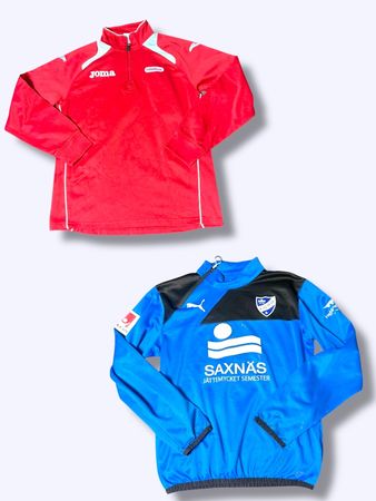 Half zipper and full zipper sport track jacket