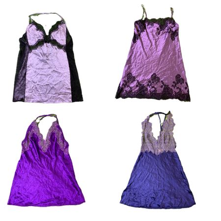 Y2K Silk Slips Dresses RW-1661