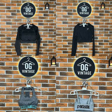 Gymshark 4 Crop top & 4 Sports Bra | OG-65