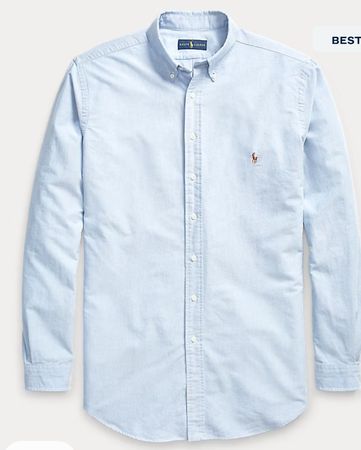 Ralph Lauren white button up shirts