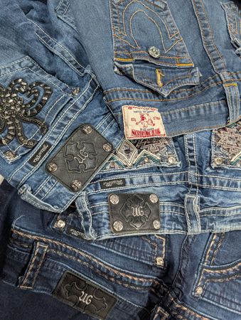 MISS ME ROCK REVIVAL TRUE RELIGION SHORTS