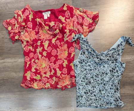 4313 - Y2K Style Blouses