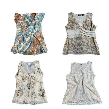 Y2K Romantic Vibe Tank Tops (TVL-328)