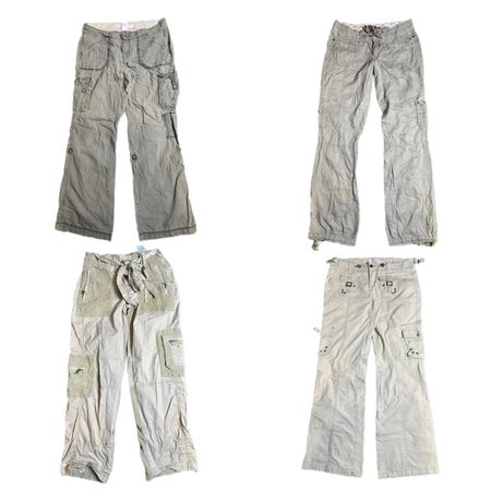 Y2K Unique Corduroy Flare Pants (TVL-335)