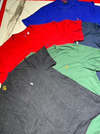 Polo Ralph Lauren round neck t-shirt 10 Pcs bundle HT-00200