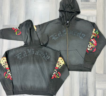 ED Hardy Men Zipper Hoodies