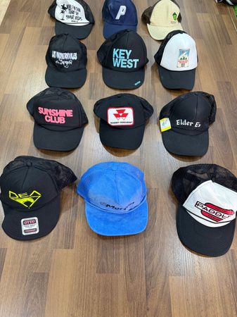 AVG-0341 Otto Half Mesh Caps