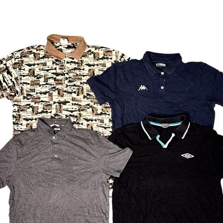 Mix Branded Kragen-T-Shirt