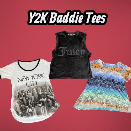 Y2K Baddie Tees - (12/03)