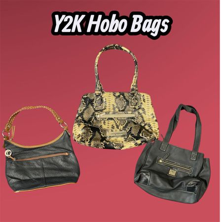 Y2K Hobo Bags - (12/03)