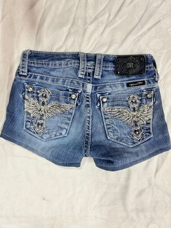 Miss me true religion rockrevival shorts