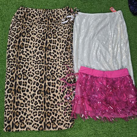AV-1207 Y2K Style Skirts | Animal Print | Mini skirt