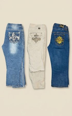 Embellished Shorts Jeans and Capris
