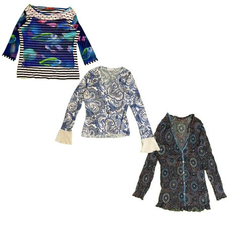 Y2K Oceanic Vibe Full Sleeve Tops RE-2857