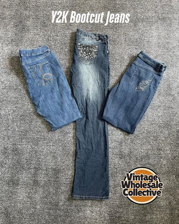 Y2K Bootcut Jeans - (12/03)