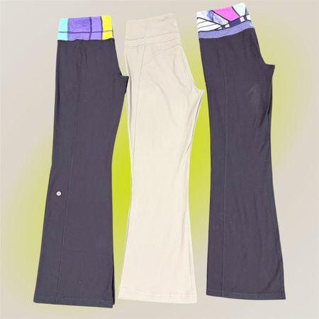 Lululemon flared bottom 62 pieces