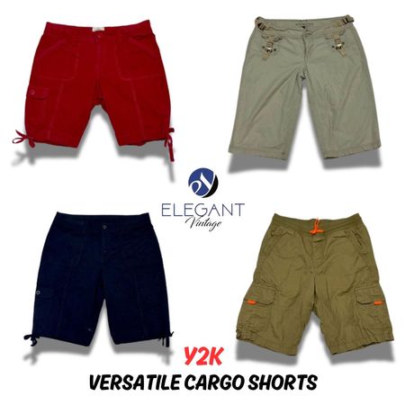 Y2K Versatile Cargo Shorts - EV0320