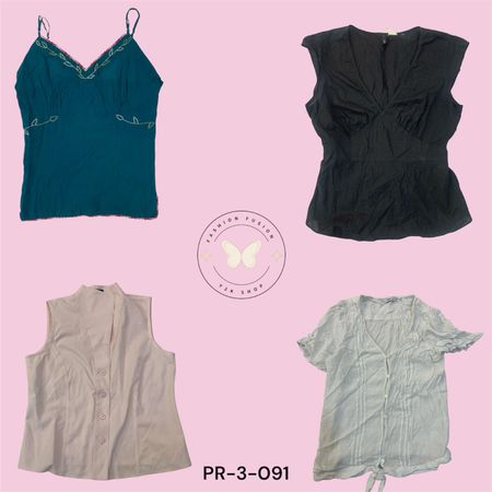 White Cotton Casual Top for Women (PR-3-91)