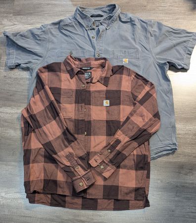 4370 - Carhartt Half and Long Sleeves Shirts