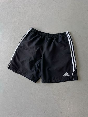 Branded sports shorts