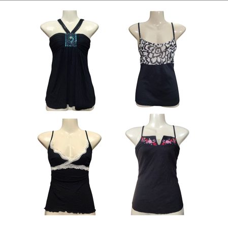 Midnight Black Camis