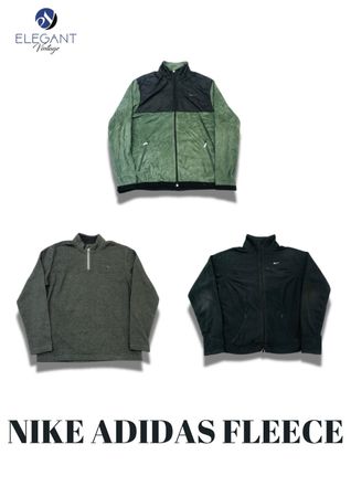 Nike & Adidas Fleece Jackets - EVM1087