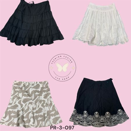 Women’s Soft Cotton Casual Skirt – Comfortable Everyday Wear (PR-3-097)