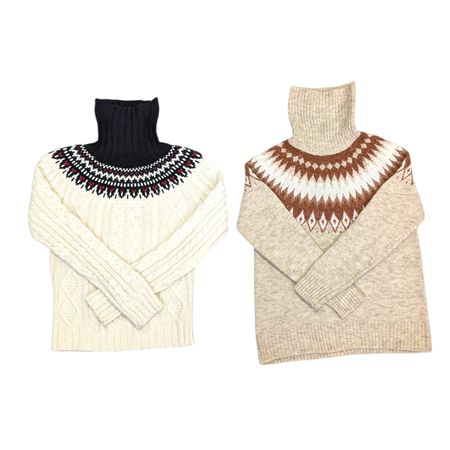 Vintage Fair Isle knitwear