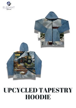 UPCYCLED Tapestry Hoodie - EVR0213