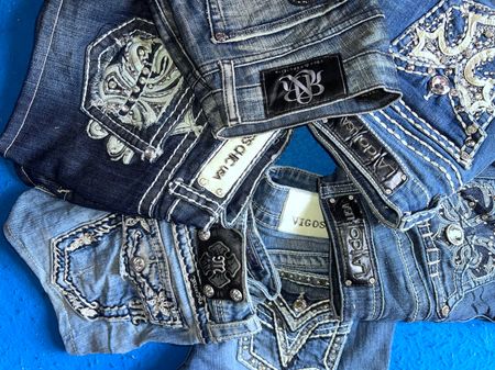 Miss Me &other brands mini shorts y2k/0117