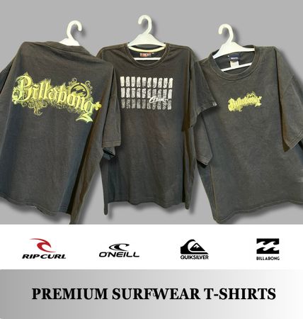 Vintage Surfwear T-Shirts (QuikSilver, O'Neil, RipCurl and Billabong)