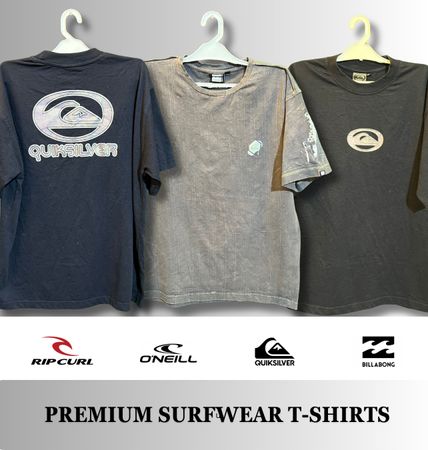 Surfwear Premium T-Shirts (O'Neill, Quiksilver, Ripcurl and Billabong)