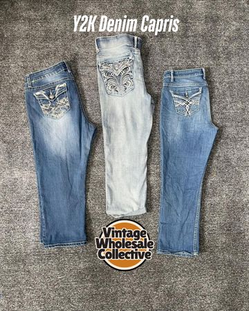 Y2K Denim Capri - (13/03)