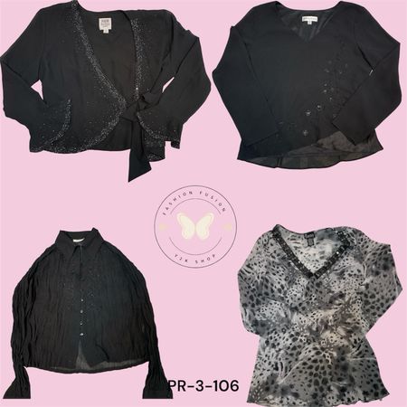 Women’s Printed Poly Fabric Blouse – Soft & Breathable Daily Wear (PR-3-106)