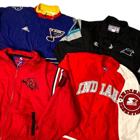 Nfl starter Jackets exact Bundle x 7