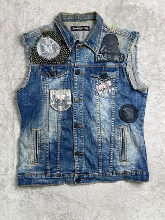 Women Y2K Embroidered / Patch Denim Jacket