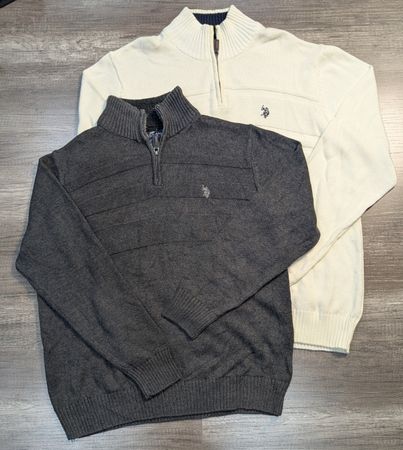 4391 - US Polo ¼ zip