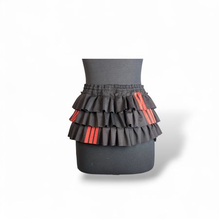 UPCYCLED ADIDAS FRILL SKIRT