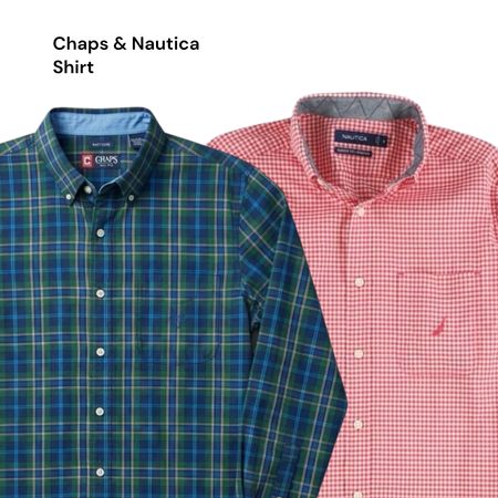 Chaps & nautica cotton shirts