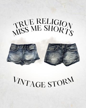 Miss Me True Religion Shorts