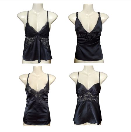 Black Silk Camisole