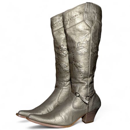 SA457 Collection de bottes hautes style vintage pour femmes - Again Restoke