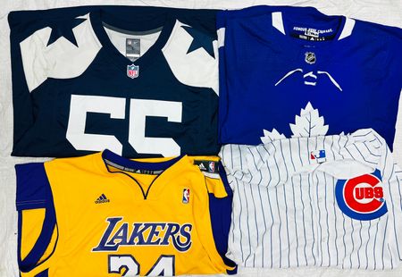 Nfl nhl nba jersy