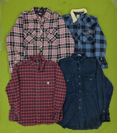 RV2492 Buffalo Flannel Shirts