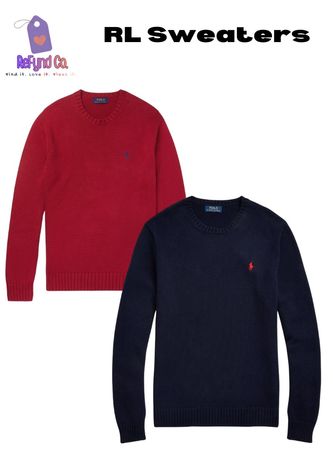RL Mix Sweaters (Normal, Cable Knit & 1/4 Zip)